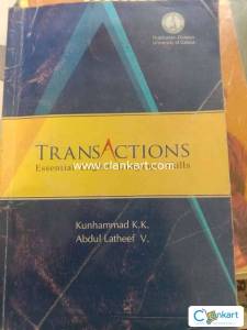 Transactions essential English language skills