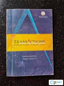 Transactions for BA, BSc