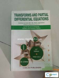 Transform and partial differential equation