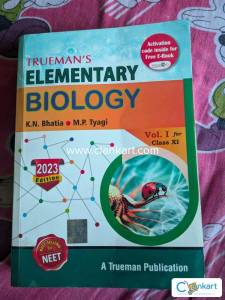 Truemams elementary biology for class 11 and 12 NEET 2023 edition