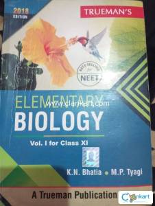 Trueman's Elementary Biology Vol 1