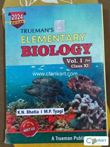 Trueman's Elementary Biology (Vol. 1) for Class XI