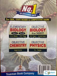 Trueman's Elementary Biology for Class 12