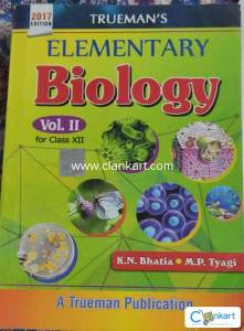 Trueman's Elementary Biology for class 12 and NEET