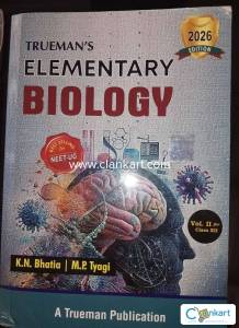 Trueman's Elementary Biology vol. 2 class 12
