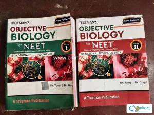 Trueman's biology book for NEET both volume 1 and 2