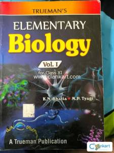 Truman's Elementary Biology vol 1 for class 11