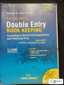 Ts Grewal's DOUBLE ENTRY BOOK KEEPING VOL 1