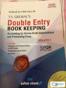 Ts Grewal's Double Entry Book Keeping Volume 1