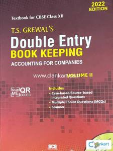 T.s Grewals double entry volume 2 for class 12