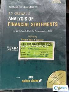 Ts gerwal analysis of financial statements
