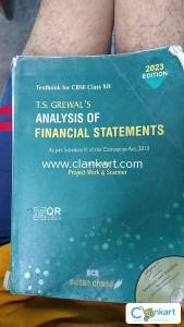T.s grewal analysis of financial statement class xii
