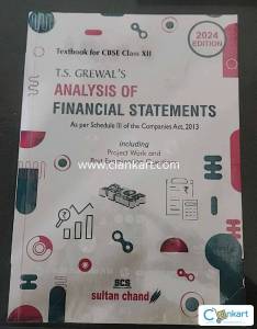 Ts grewal analysis of financial statements accountancy cbse class 12