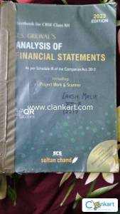 T.s grewal analysis of financial statements class 12th