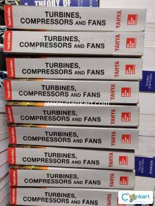 Turbines Compressors And Fans Book By Yahya