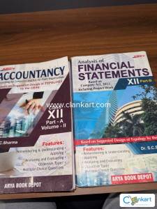 Two accountancy books of sc sharma