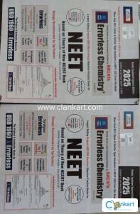 UBD1960 Errorless Chemistry for NEET 2025 Vol I and II