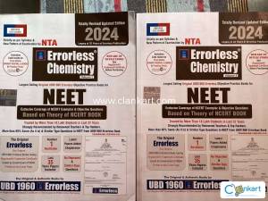 UBD1960 Errorless Chemistry for NEET as per NTA class 11 + class 12