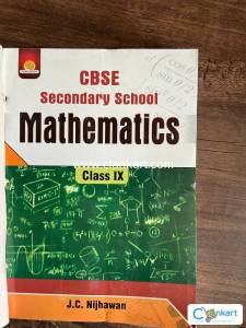 J.C. Nijhawan Mathematics for Class 9th