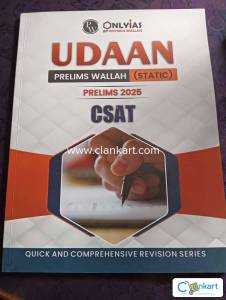 UDAAN PRELIMS WALLAH (STATIC) PRELIMS 2025 CSAT