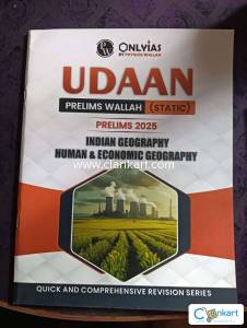 UDAAN PRELIMS WALLAH (STATIC) PRELIMS 2025 INDIAN GEO HUMAN &