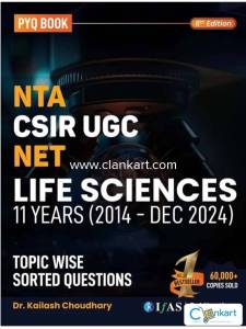 UGC CSIR NET LIFE SCIENCES
