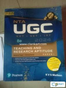 UGC NET JRF Teaching and Research Aptitude paper-1 book by KVS Madan