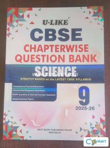 U-LIKE CBSE Chapter wise Question Bank of Science for class 9