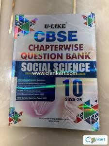 U-LIKE CBSE Chapterwise Question Bank (Class-10th