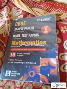 U-LIKE CBSE MATHEMATICS STANDARD 15 SAMPLE PAPERS
