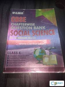 U-Like CBSE Chapterwise Question Bank Social Science for