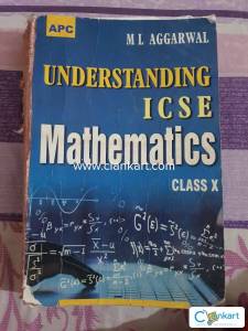 UNDERSTANDING ICSE MATHEMATICS FOR CLASS 10 BY M.L.AGGARWAL