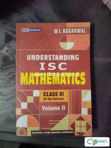 UNDERSTANDING  ISC  MATHEMATICS  CLASS XI (In Two Volumes) both volums