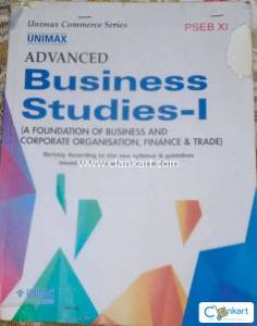 UNIMAX ADVANCED BUSINESS STUDIES-I FOR CLASS 11