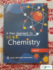 UNUSED BOOK, ICSE Chemistry, Class X, GOYAL BROTHERS PRAKASHAN, BEST