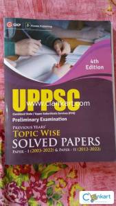 UPPSC Prelims Topic Wise Previous Year Solved Papers