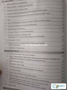UPSC Anthropology Books and other books Low Price  Top Authors