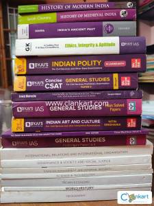 UPSC CSE COMPLETE STUDY MATERIAL SET OF 18 BOOKS