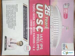 UPSC prelims Topic Wise Solved papers 1 and 2