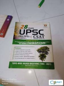 UPSE  CSAT  Topic-Wise Solved Question (1994-2021)