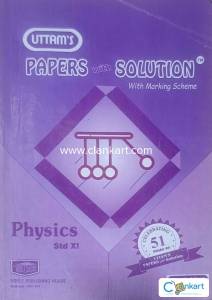 UTTAM PAPER SOLUTION PHYSICS CLASS XI