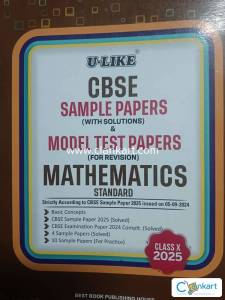 U-like Sample paper with solutions class 10 Mathematics