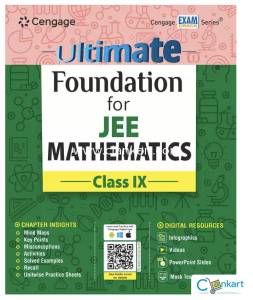 Ultimate Foundation for JEE Mathematics: Class IX -Cengage Publication