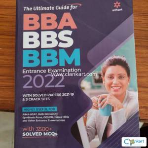 Ultimate guide book for BBA, BBS and BBM Entrence Examination for 2022