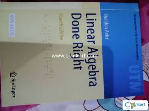 Undergraduate mathematics book ( Springer publication)