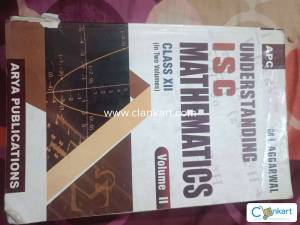 Understanding ISC Mathematics Class Xll ( in two volumes )