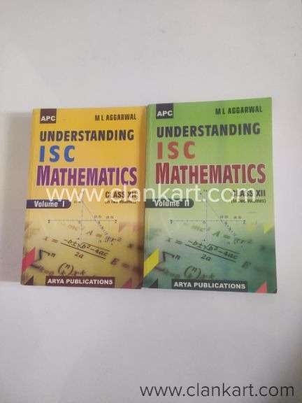 Understanding ISC Mathematics Vol I and II