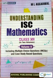 Understanding ISC Mathematics by ML Agarwal Class 12(Both volumes)