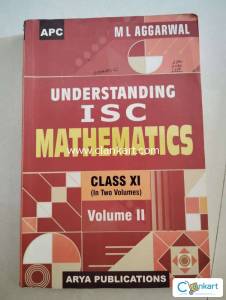 Understanding ISC Mathematics class XI