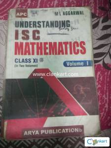 Understanding ISC mathematics class 11 volume 1